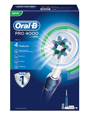 Oral B Pro 4000 CrossAction confezione
